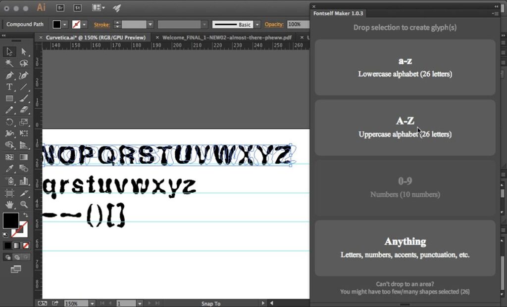 fontself illustrator free download